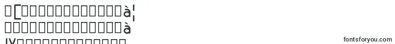 フォントSemicasual – ベンガル文字